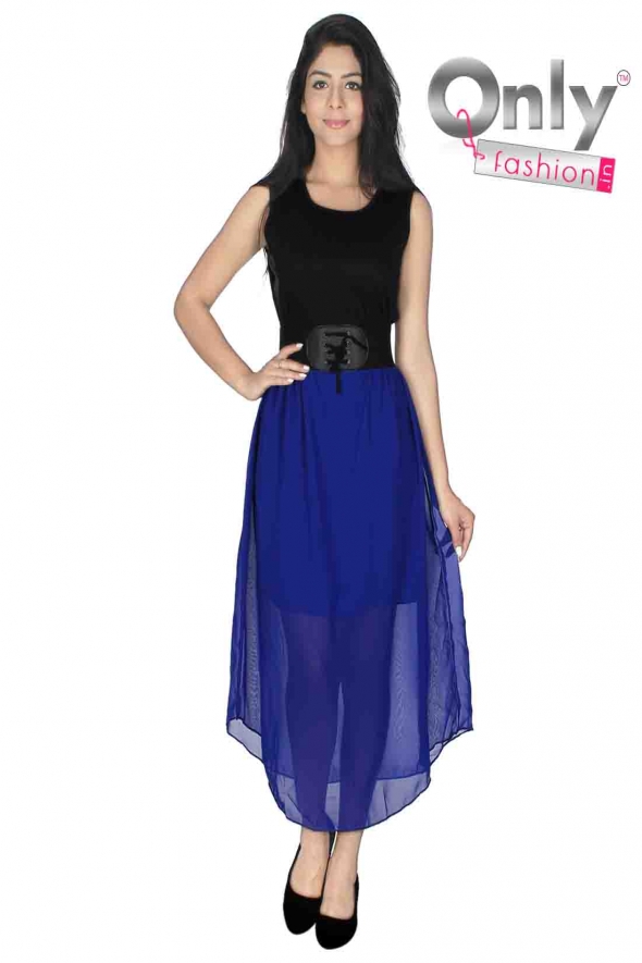 Just Wow Women Gown Black Dress - Buy Just Wow Women Gown Black Dress  Online at Best Prices in India | Flipkart.com